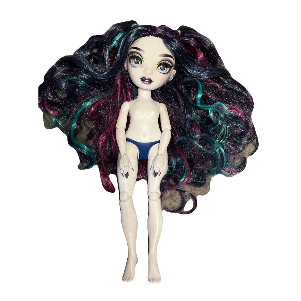 Rainbow High / Shadow High Naomi Storm Nude Doll 2022 Flexible Long Hair